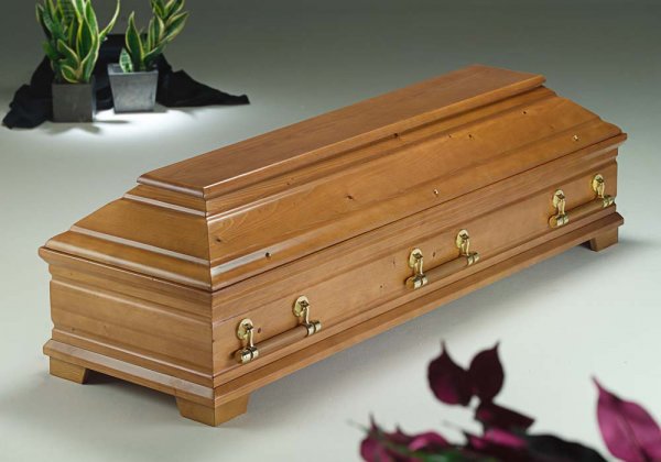  Tanne 600 "Udine" honigfarben,6x Holzstangen